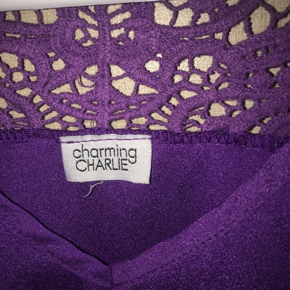 Cute Purple Charming Charlie dress - Picture 2 of 4